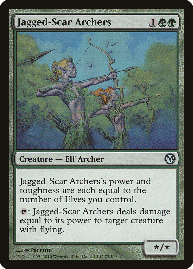 Jagged-Scar Archers [Duels of the Planeswalkers] | Empire Gaming NC