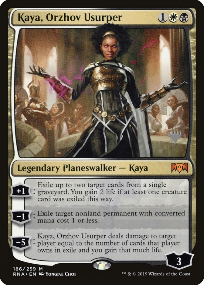 Kaya, Orzhov Usurper [Ravnica Allegiance Promos] | Empire Gaming NC