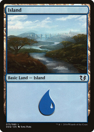 Island (73) [Duel Decks: Blessed vs. Cursed] | Empire Gaming NC