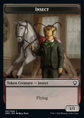 Soldier // Insect Double-sided Token [Dominaria United Tokens] | Empire Gaming NC