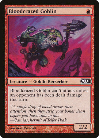 Bloodcrazed Goblin [Magic 2011] | Empire Gaming NC