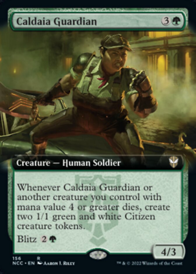 Caldaia Guardian (Extended Art) [Streets of New Capenna Commander] | Empire Gaming NC