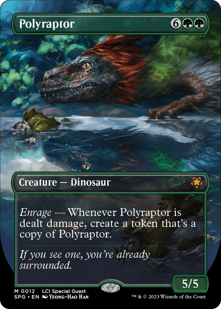 Polyraptor (Borderless) [The Lost Caverns of Ixalan Special Guests] | Empire Gaming NC