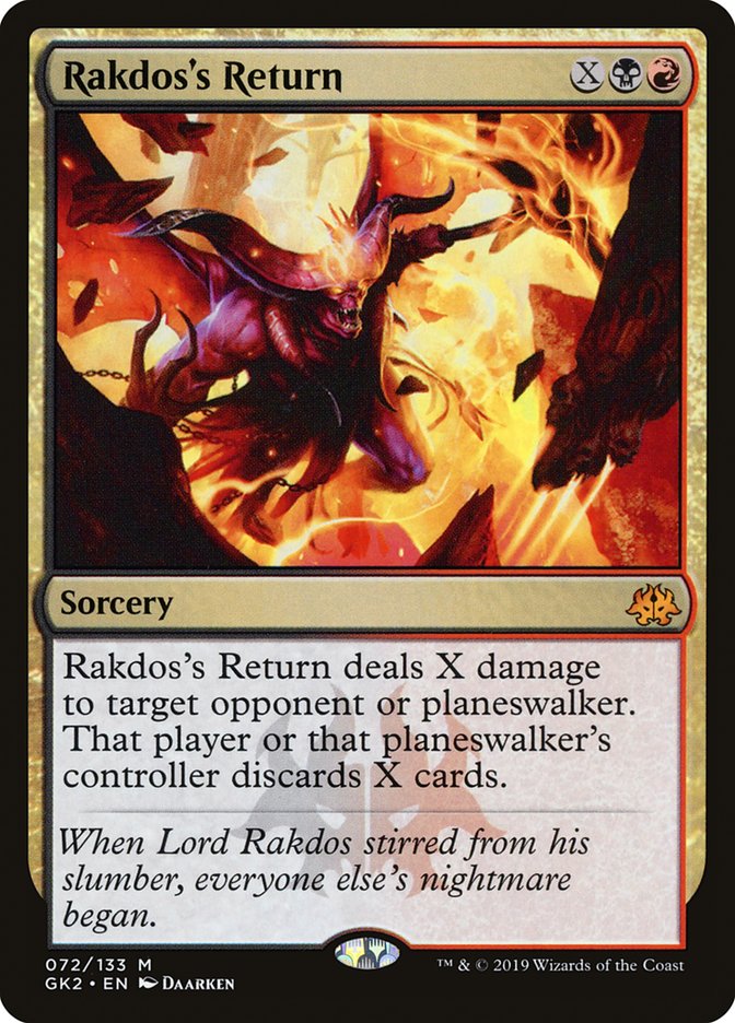 Rakdos's Return [Ravnica Allegiance Guild Kit] | Empire Gaming NC