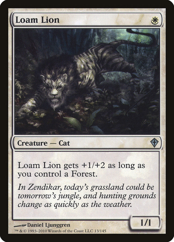 Loam Lion [Worldwake] | Empire Gaming NC