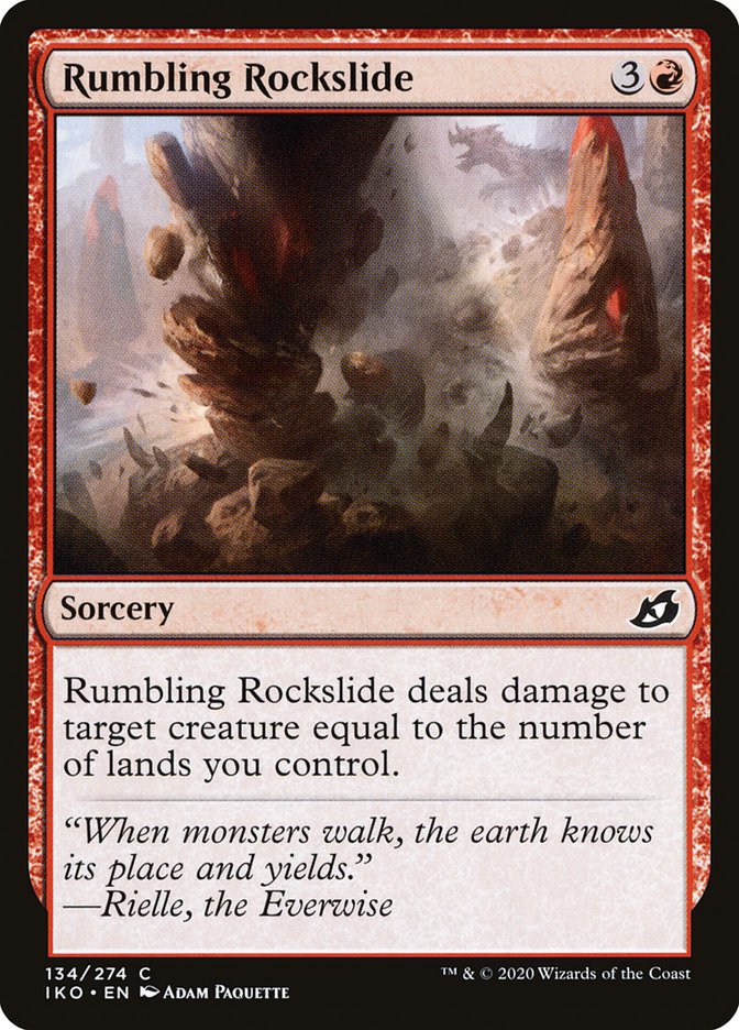 Rumbling Rockslide [Ikoria: Lair of Behemoths] | Empire Gaming NC