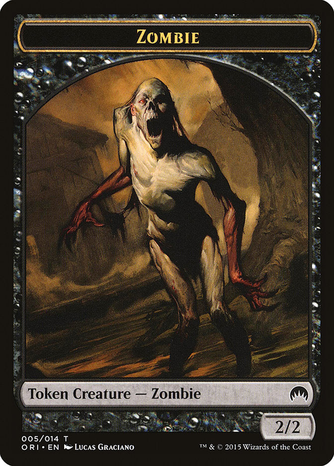 Zombie [Magic Origins Tokens] | Empire Gaming NC