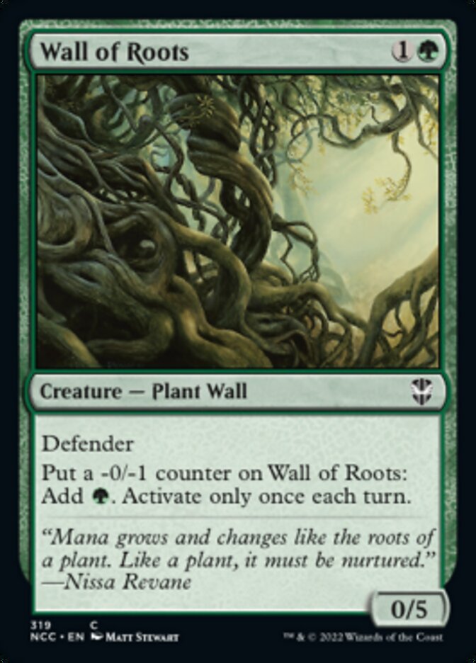 Wall of Roots [Streets of New Capenna Commander] | Empire Gaming NC