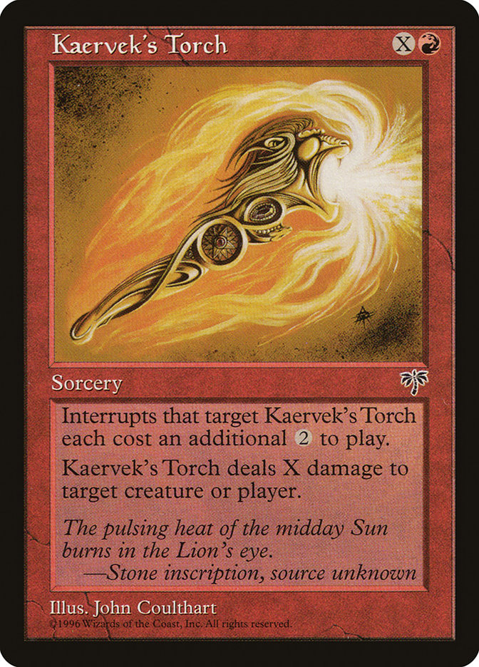 Kaervek's Torch [Mirage] | Empire Gaming NC