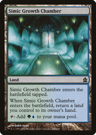 Simic Growth Chamber [Commander 2011] | Empire Gaming NC