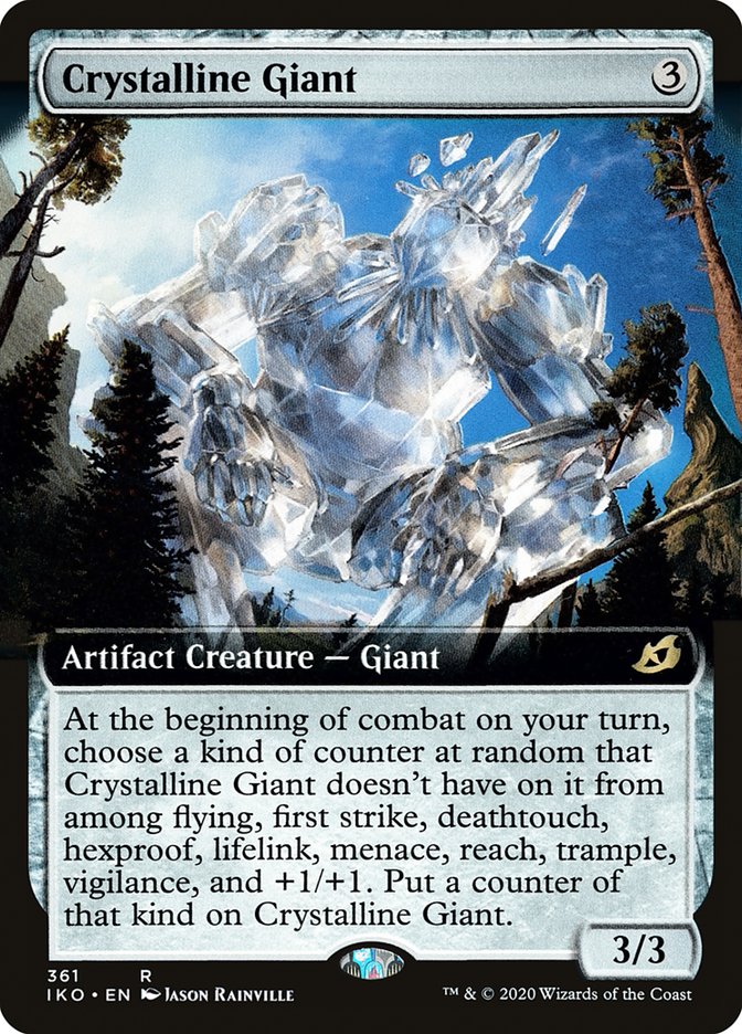 Crystalline Giant (Extended Art) [Ikoria: Lair of Behemoths] | Empire Gaming NC