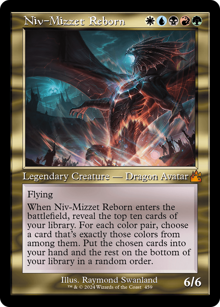 Niv-Mizzet Reborn (Retro Frame) [Ravnica Remastered] | Empire Gaming NC