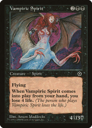 Vampiric Spirit [Portal Second Age] | Empire Gaming NC