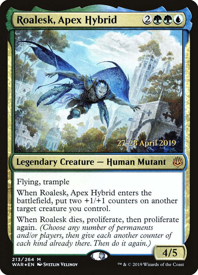 Roalesk, Apex Hybrid  [War of the Spark Prerelease Promos] | Empire Gaming NC