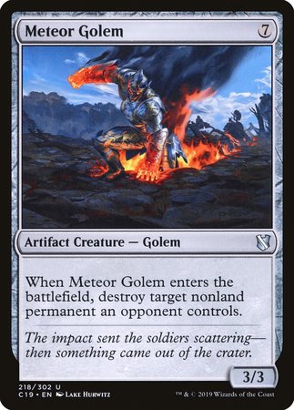 Meteor Golem [Commander 2019] | Empire Gaming NC