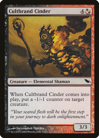 Cultbrand Cinder [Shadowmoor] | Empire Gaming NC