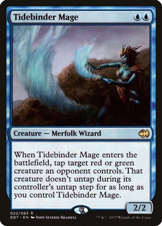 Tidebinder Mage [Duel Decks: Merfolk vs. Goblins] | Empire Gaming NC