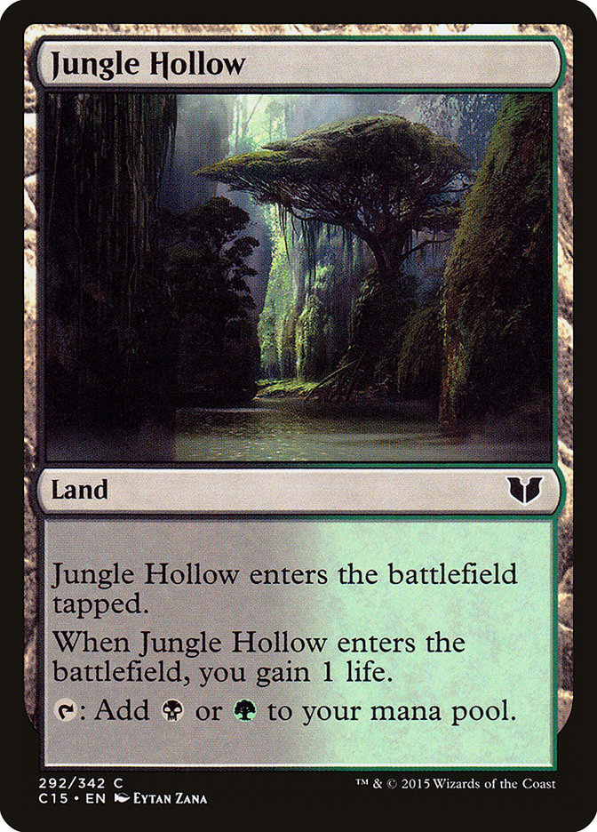 Jungle Hollow [Commander 2015] | Empire Gaming NC