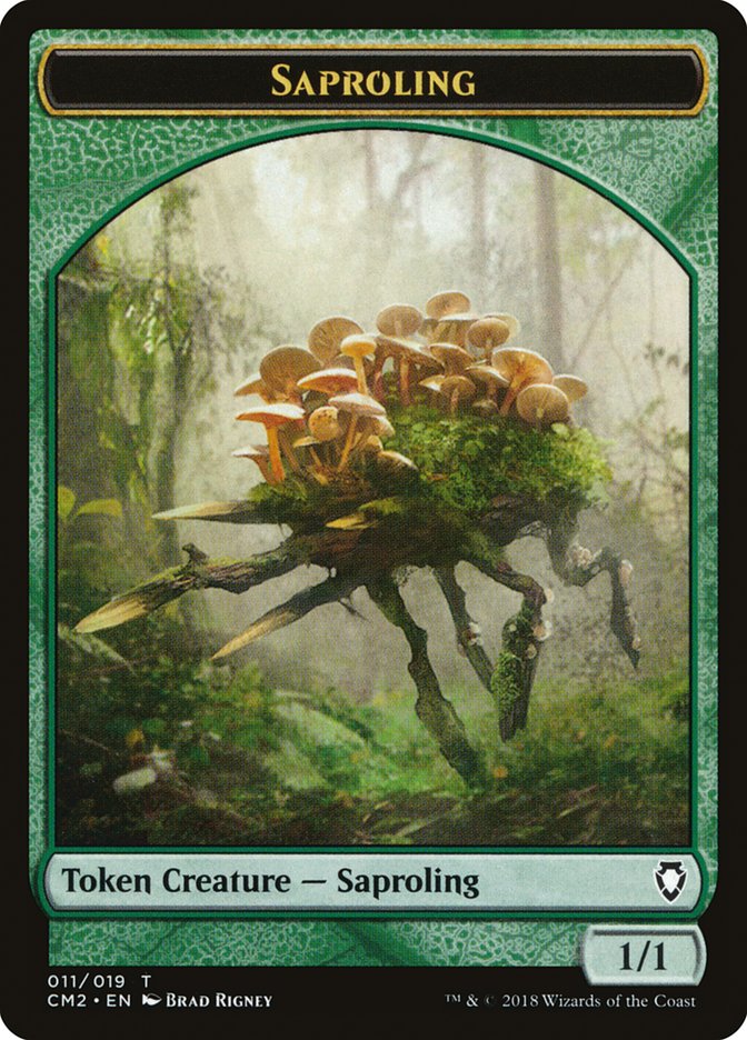 Saproling Token [Commander Anthology Volume II Tokens] | Empire Gaming NC