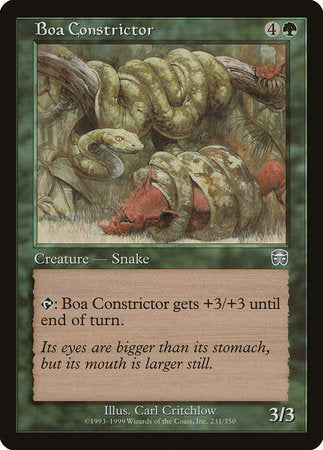 Boa Constrictor [Mercadian Masques] | Empire Gaming NC