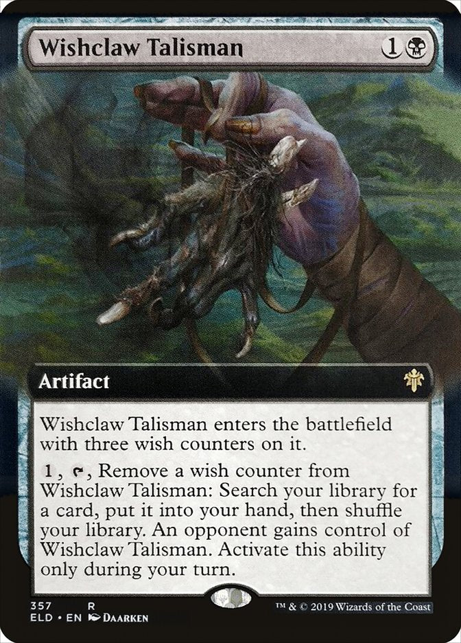 Wishclaw Talisman (Extended Art) [Throne of Eldraine] | Empire Gaming NC