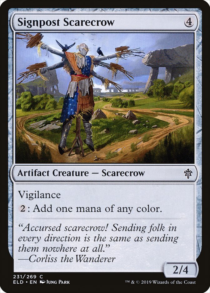 Signpost Scarecrow [Throne of Eldraine] | Empire Gaming NC