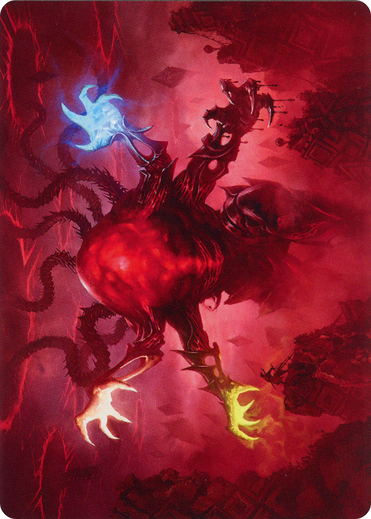 Omnath, Locus of All Art Card (51) [March of the Machine Art Series] | Empire Gaming NC