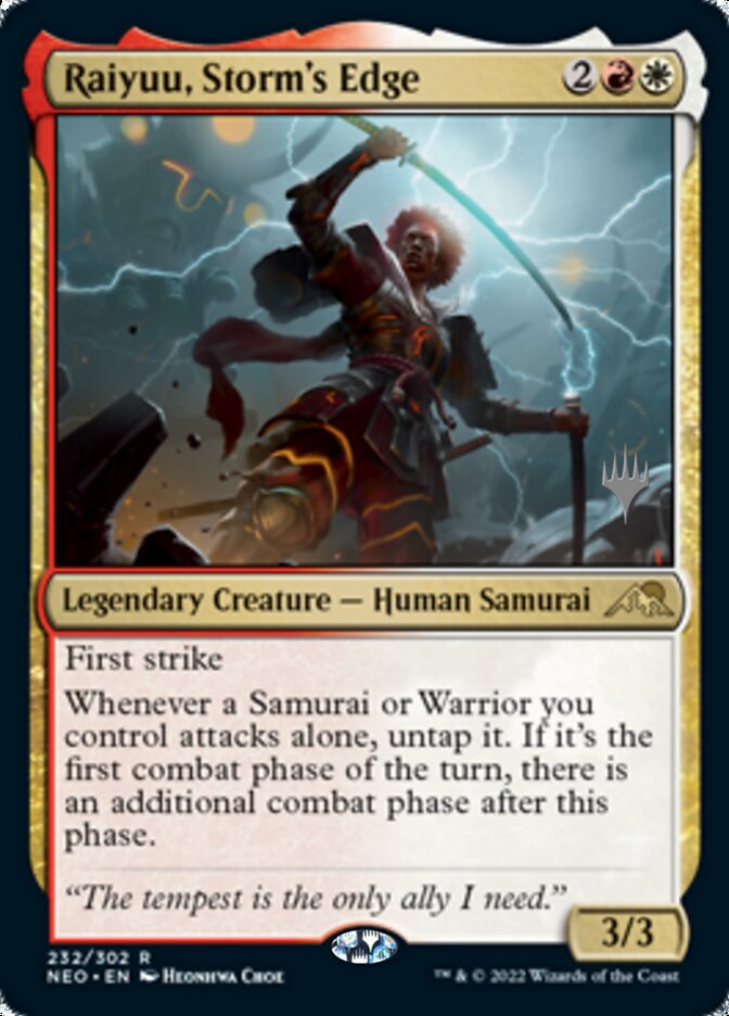 Raiyuu, Storm's Edge (Promo Pack) [Kamigawa: Neon Dynasty Promos] | Empire Gaming NC