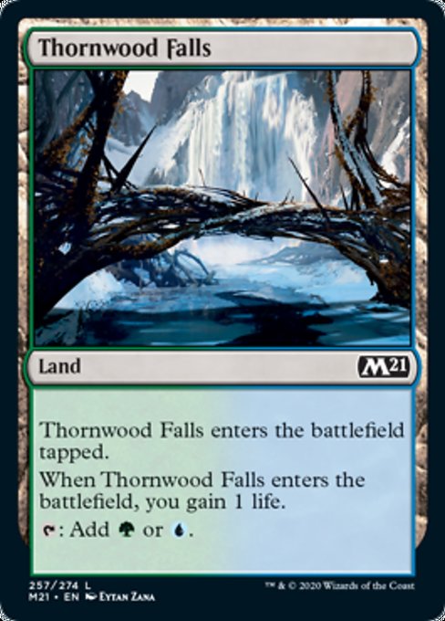 Thornwood Falls [Core Set 2021] | Empire Gaming NC