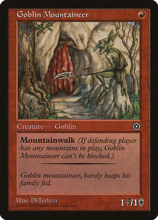 Goblin Mountaineer [Portal Second Age] | Empire Gaming NC