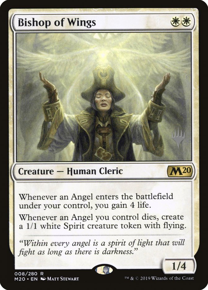 Bishop of Wings [Core Set 2020 Promos] | Empire Gaming NC