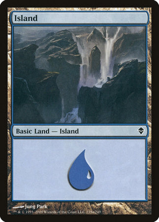 Island (235a) [Zendikar] | Empire Gaming NC