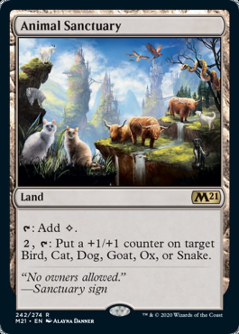 Animal Sanctuary [Core Set 2021] | Empire Gaming NC