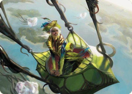 Nael, Avizoa Aeronaut Art Card [Dominaria United Art Series] | Empire Gaming NC