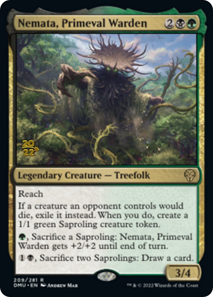 Nemata, Primeval Warden [Dominaria United Prerelease Promos] | Empire Gaming NC