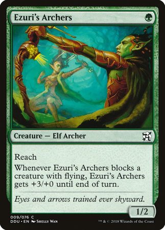 Ezuri's Archers [Duel Decks: Elves vs. Inventors] | Empire Gaming NC