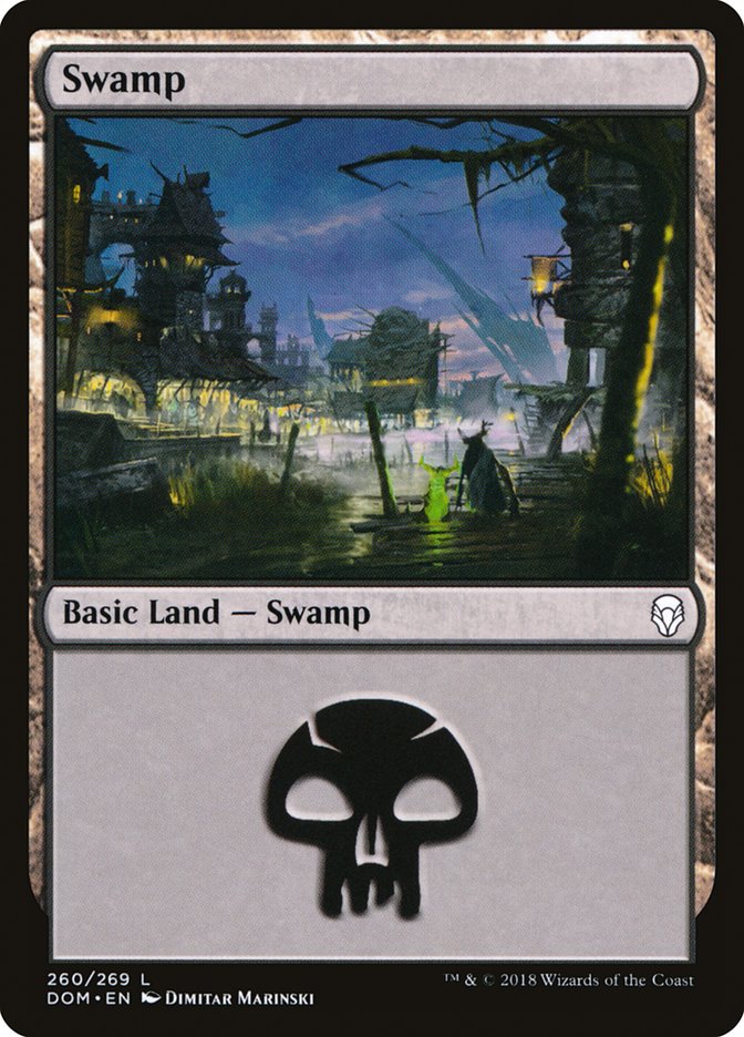 Swamp (260) [Dominaria] | Empire Gaming NC