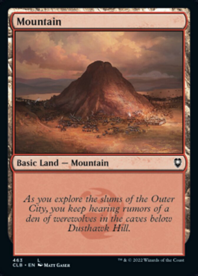 Mountain (463) [Commander Legends: Battle for Baldur's Gate] | Empire Gaming NC