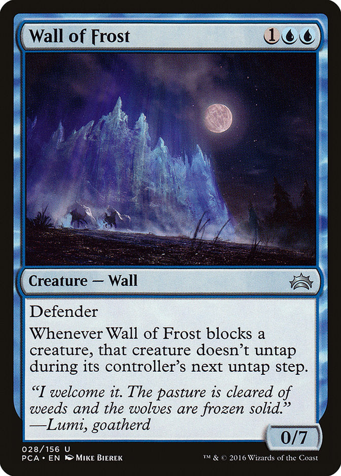 Wall of Frost [Planechase Anthology] | Empire Gaming NC