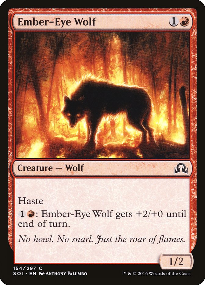 Ember-Eye Wolf [Shadows over Innistrad] | Empire Gaming NC