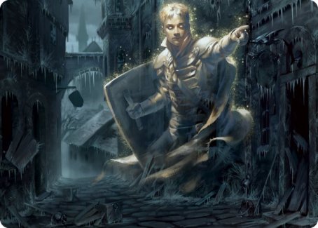 Dennick, Pious Apparition Art Card [Innistrad: Midnight Hunt Art Series] | Empire Gaming NC