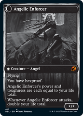 Enduring Angel // Angelic Enforcer [Innistrad: Double Feature] | Empire Gaming NC