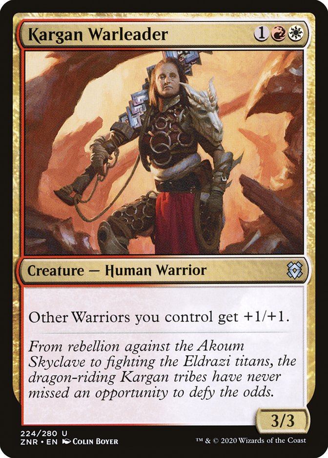 Kargan Warleader [Zendikar Rising] | Empire Gaming NC