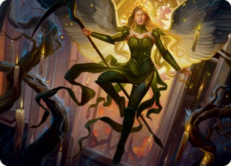 Sigarda, Champion of Light Art Card [Innistrad: Midnight Hunt Art Series] | Empire Gaming NC