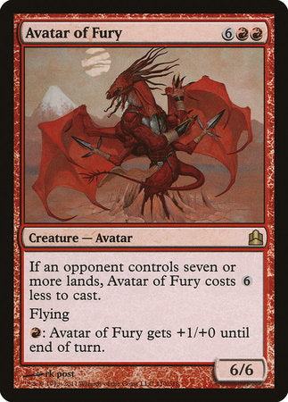 Avatar of Fury [Commander 2011] | Empire Gaming NC