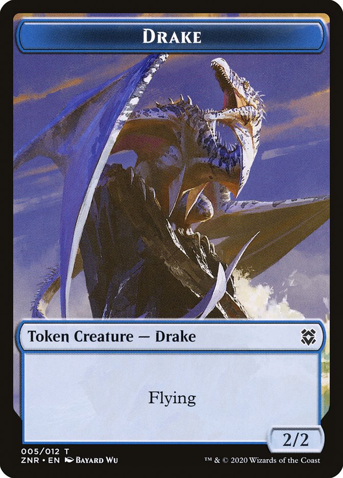 Drake Token [Zendikar Rising] | Empire Gaming NC