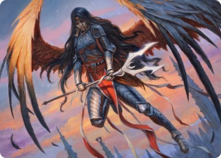 Liesa, Forgotten Archangel Art Card [Innistrad: Midnight Hunt Art Series] | Empire Gaming NC