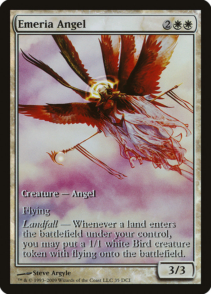 Emeria Angel (Game Day) (Extended) [Zendikar Promos] | Empire Gaming NC