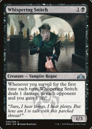 Whispering Snitch [Guilds of Ravnica] | Empire Gaming NC