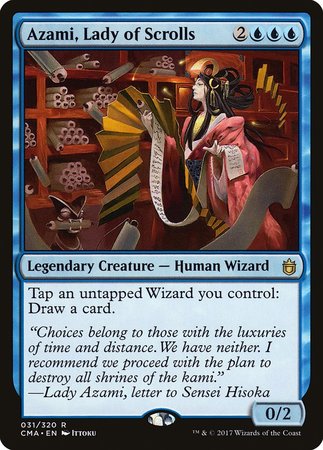 Azami, Lady of Scrolls [Commander Anthology] | Empire Gaming NC